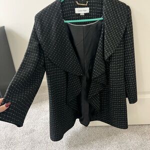 Calvin Klein Women's Black Jacket Blazer